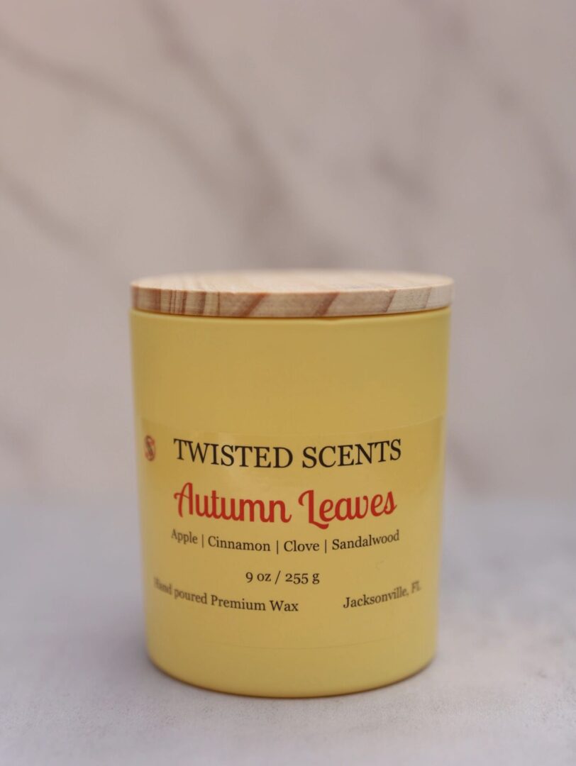 Autumn Leaves candle by Twisted Scents